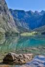 Germany-Bavaria-Schoenau am Konigssee-Lake Obersee Art Print